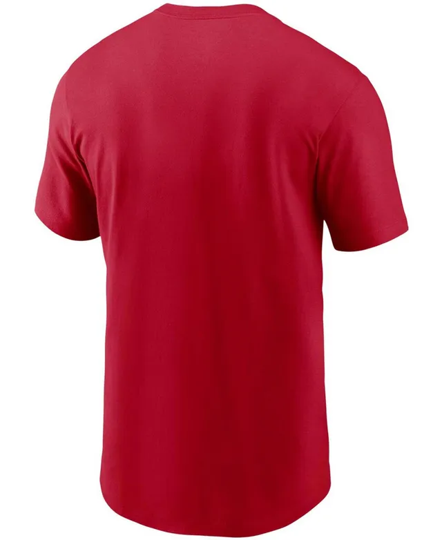 Nike Men's Red Atlanta Falcons Team Wordmark T-Shirt