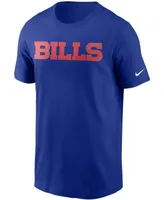 Men's Royal Buffalo Bills Team Wordmark T-shirt