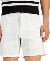 Club Room Men's Regular-Fit 7" 4-Way Stretch Shorts, Created for Macy's