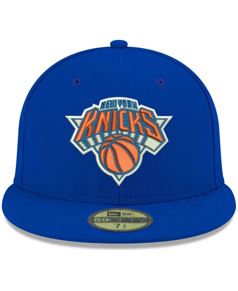 New Era Men's New York Knicks Official Team Color 59FIFTY Fitted Cap