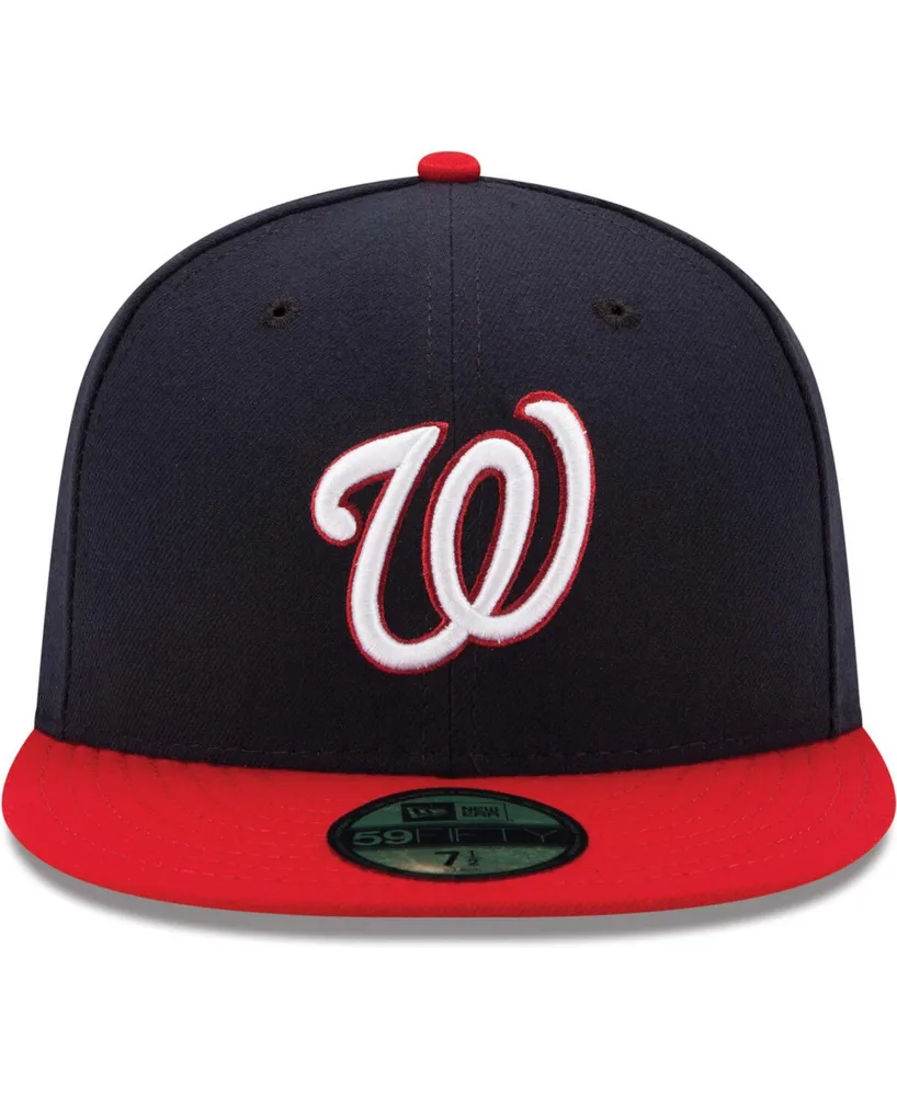 New Era Men's Washington Nationals Alternate Authentic Collection On-Field 59FIFTY Fitted Hat