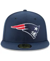 New Era England Patriots Team Logo Omaha 59FIFTY Fitted Cap