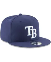 New Era Men's Tampa Bay Rays Team Color 9FIFTY Snapback Cap