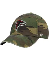 '47 Men's Camo Atlanta Falcons Woodland Clean Up Adjustable Hat