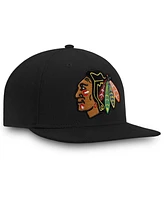 Fanatics Men's Chicago Blackhawks Core Primary Logo Fitted Cap