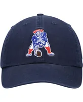 '47 Men's Navy New England Patriots Clean Up Legacy Adjustable Hat