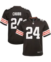 Nike Big Boys and Girls`Nick Chubb Cleveland Game Jersey