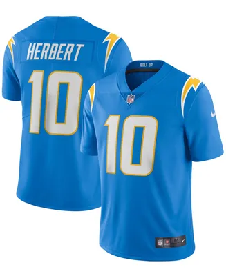 Nike Men's Justin Herbert Los Angeles Chargers Vapor Limited Jersey
