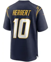 Nike Men's Justin Herbert Los Angeles Chargers Alternate Game Jersey