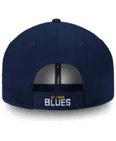 Fanatics Branded Men's Navy St. Louis Blues Core Adjustable Hat