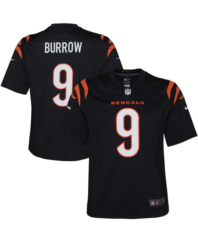 Nike Youth Cincinnati Bengals Youth Game Jersey - Joe Burrow - Black