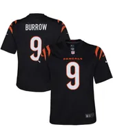 Nike Big Boys and Girls Joe Burrow Cincinnati Bengals Game Jersey