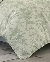 Laura Ashley Natalie 7-Pc. Duvet Cover Set, Full/Queen