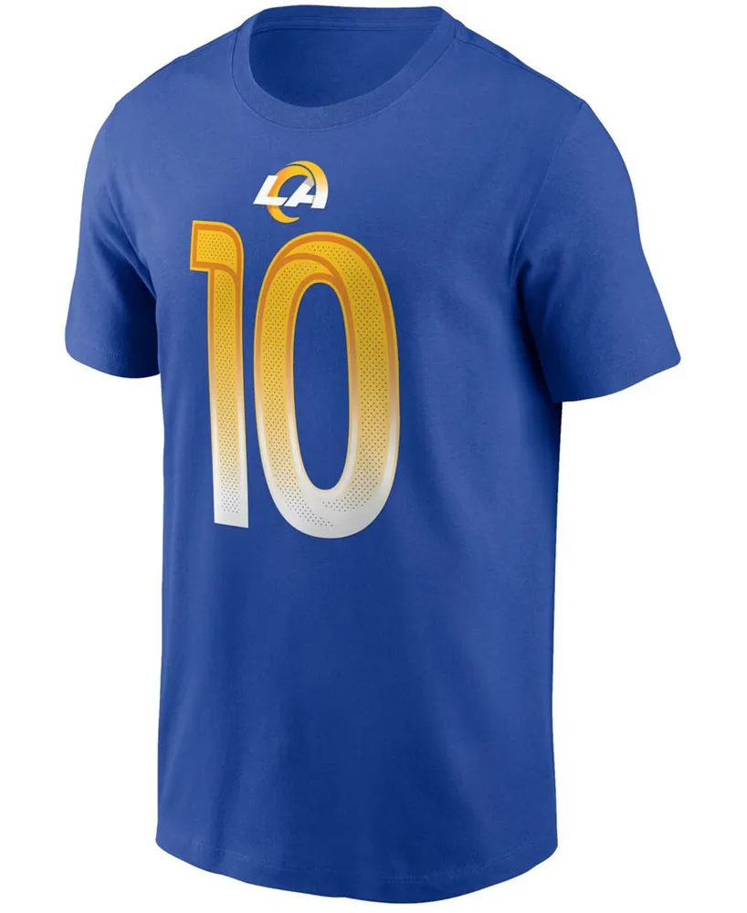 Men's Cooper Kupp Royal Los Angeles Rams Name and Number T-shirt