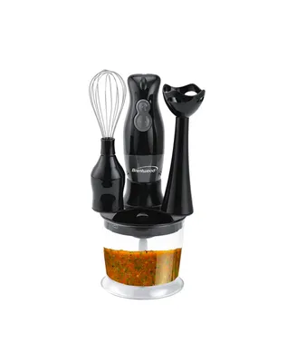 Brentwood Appliances Hand Blender and Food Processor with Balloon Whisk