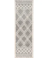 nuLoom Serena VESR01A 2'6" x 10' Runner Area Rug