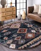 nuLoom Fergusion OZFG01B 6' x 6' Round Area Rug