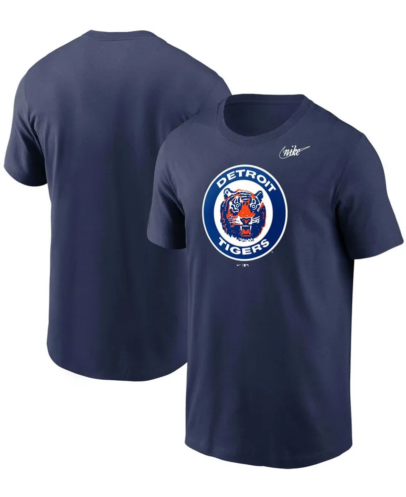 Detroit Tigers Youth Navy Classic Logo T-Shirt