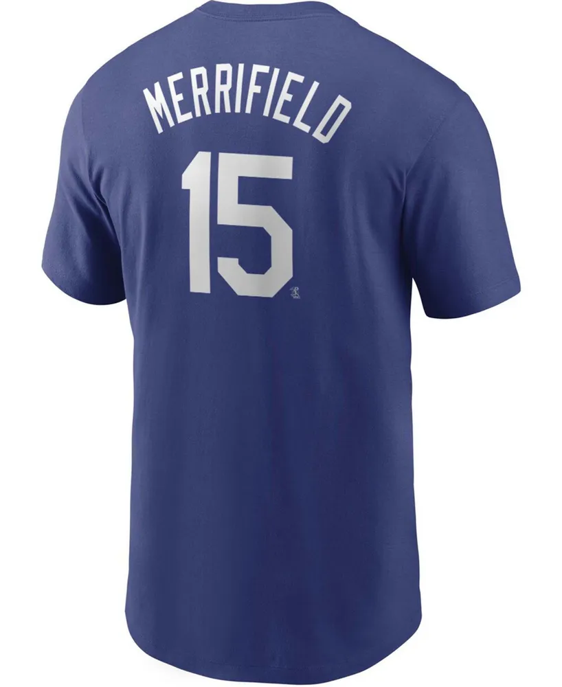 Men's Royal Kansas City Royals Name Number T-shirt