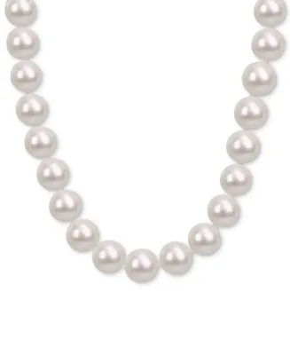 Cultured Freshwater Pearl (9-10mm) Strand 18" Collar Necklace