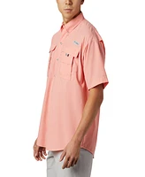 Columbia Pfg Men's Bahama Ii Upf-50 Quick Dry Shirt