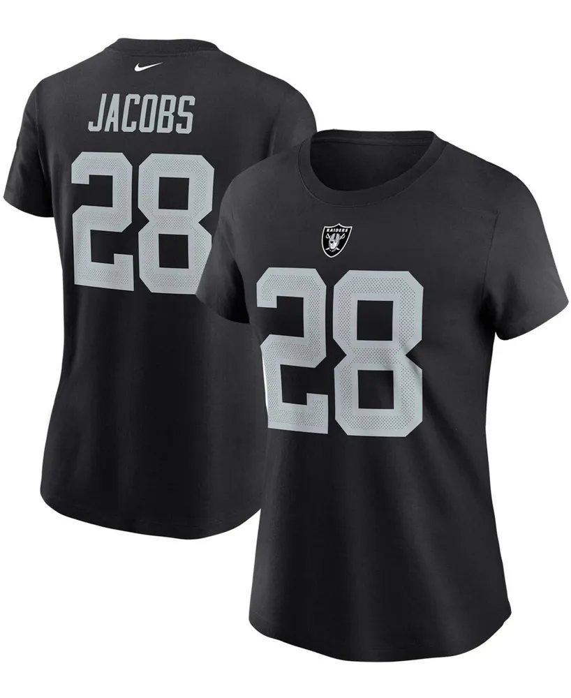 Women's Fanatics Branded Josh Jacobs Black Las Vegas Raiders Player Jersey  