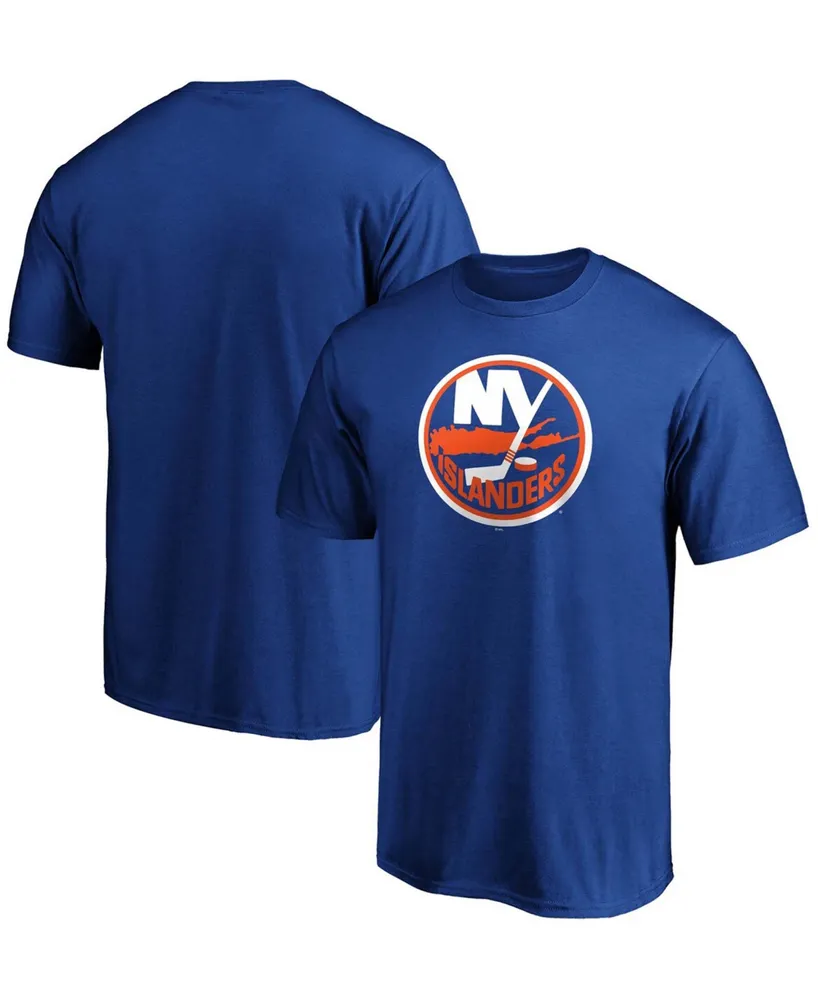 Men's Royal New York Islanders Team Primary Logo T-shirt