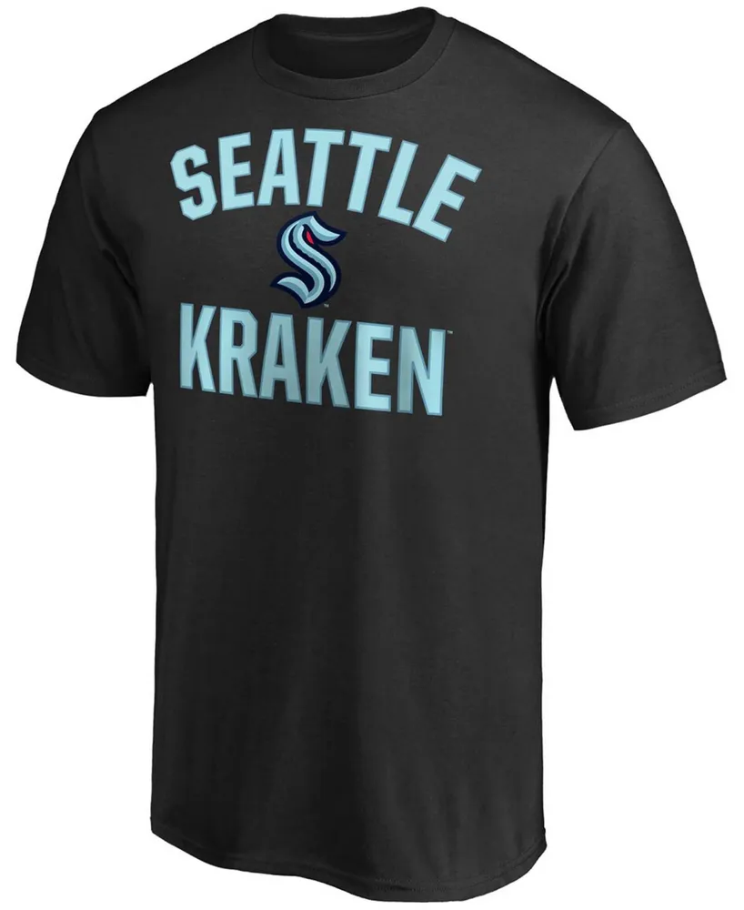 Men's Black Seattle Kraken Victory Arch T-shirt