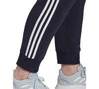 adidas Essentials Plus 3-Stripe Tapered Pants