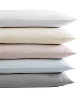 Vera Wang Solid Cotton Sateen T800 4 Piece Sheet Set