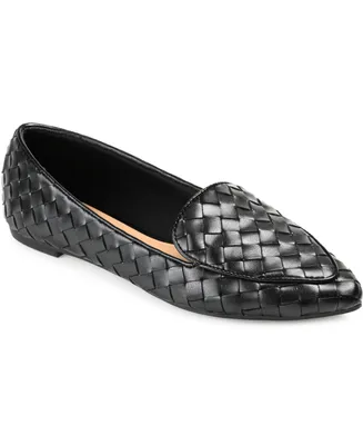 Journee Collection Women's Misty Woven Loafers