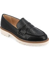 Journee Collection Women's Kenly Lug Sole Loafers