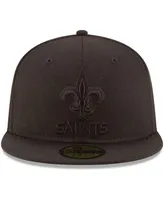 New Era Orleans Saints Black on 59FIFTY Fitted Cap