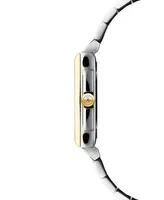 Raymond Weil Women's Swiss Toccata Diamond Accent Two-Tone Stainless Steel Bracelet Watch 22.6x28.1mm