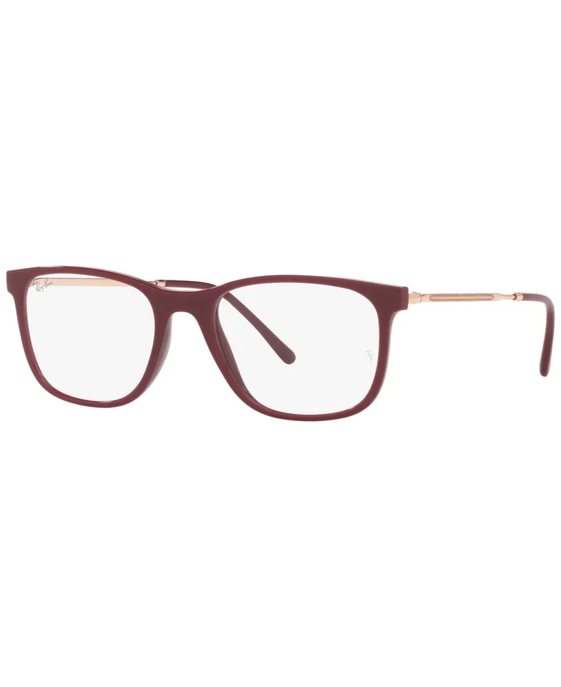 Ray-Ban RX7244 Unisex Rectangle Eyeglasses