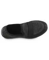 Isotoner Men's Zenz Knit Indoor and Outdoor Slip-On Slipper