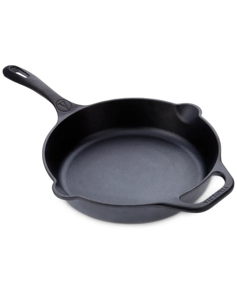 Victoria Cast Iron 10" Seasoned Skillet