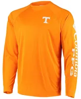 Men's Pfg Tennessee Orange Volunteers Terminal Tackle Omni-Shade Long Sleeve T-shirt