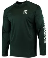 Men's Pfg Green Michigan State Spartans Terminal Tackle Omni-Shade Long Sleeve T-shirt