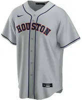 Men's Yordan Alvarez Gray Houston Astros Road Replica Player Jersey