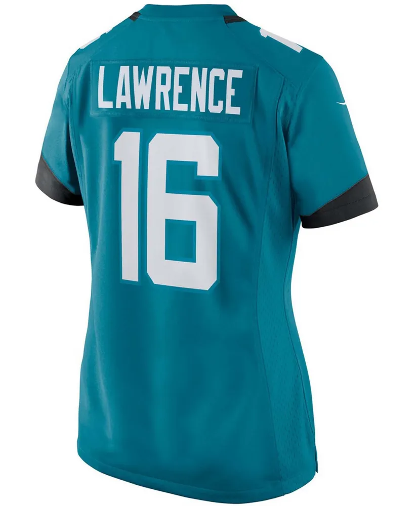 Women's Trevor Lawrence Teal Jacksonville Jaguars 2021 Nfl Draft First Round Pick Game Jersey