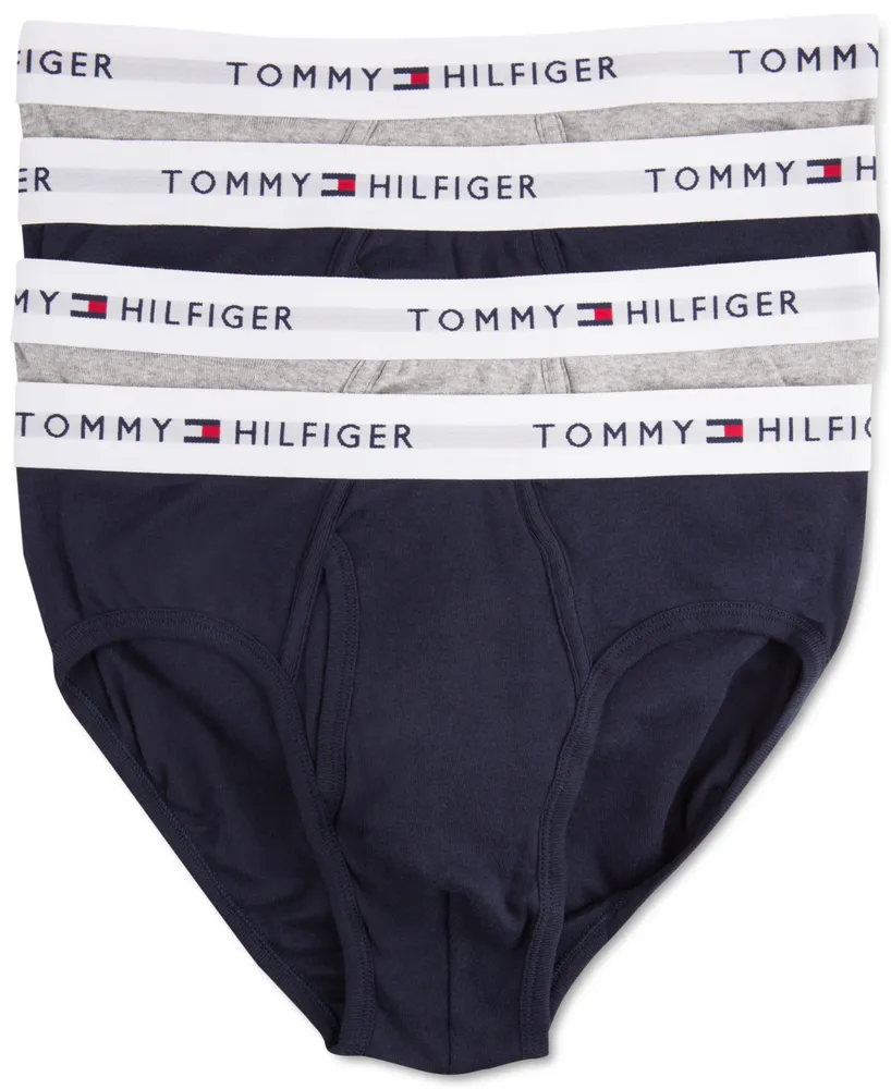 Tommy Hilfiger Men's 4-Pk. Classic Cotton Moisture-Wicking Briefs