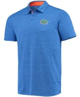 Men's Columbia Royal Florida Gators Tech Trail Omni-Shade Polo Shirt