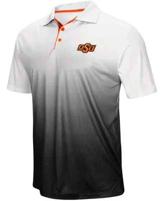 Men's Gray Oklahoma State Cowboys Magic Team Logo Polo