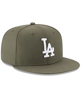 Men's Green Los Angeles Dodgers Fashion Color Basic 59FIFTY Fitted Hat