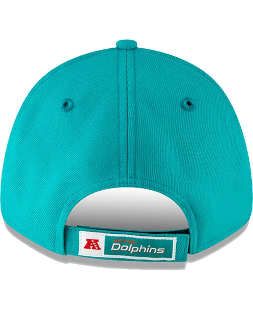 Men's Aqua Miami Dolphins 9FORTY The League Adjustable Hat