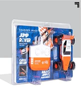 Sharper Image Remote Control Stunt Ramp Rechargeable Jump Rover Car Toy, Set of 3