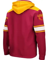 Men's Cardinal Iowa State Cyclones 2.0 Lace-Up Pullover Hoodie