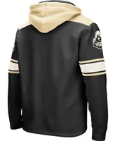 Men's Black Purdue Boilermakers 2.0 Lace-Up Pullover Hoodie