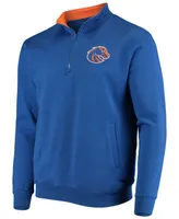 Men's Royal Boise State Broncos Tortugas Logo Quarter-Zip Jacket